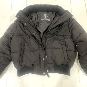Aeropostale Black Winter Jacket size medium